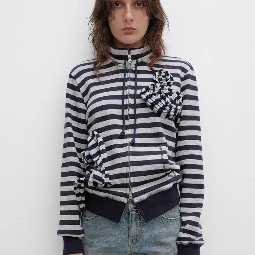 Openyy Applique Hooded Zip-Up | Bunjang Global