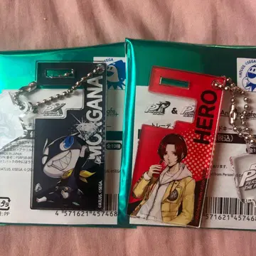 페르소나 5 P5X P5R 원더 모르가나 키링 2종 세트