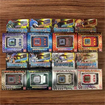 디지몬 펜듈럼 color 0~7 풀컴프 8점 세트 컬러