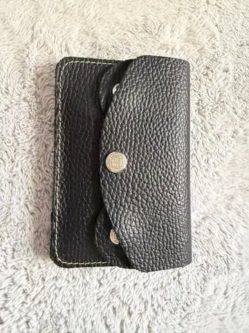 교토 하라다 상점 Creamcompany 컴팩트 지갑 글로브 레더