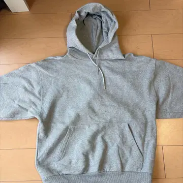 NAUTICA 후드티 L 그레이 오버 사이즈 무지 노티카