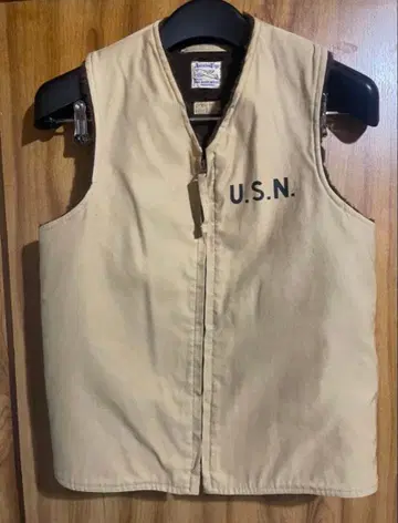 [리메이크 완료] 리얼맥코이 U.S.N. 밀리터리 데크 베스트 36