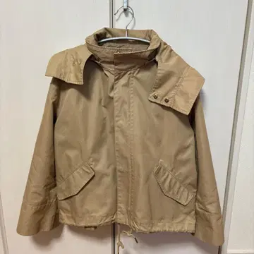 비밍 바이 빔즈 베이지 후드 부착 마운틴 파카 S 사이즈