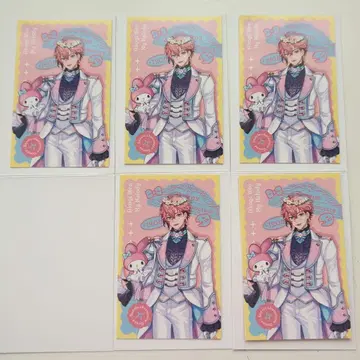 오리엔스 x 산리오 랜덤 사진풍 카드 아카기 웬