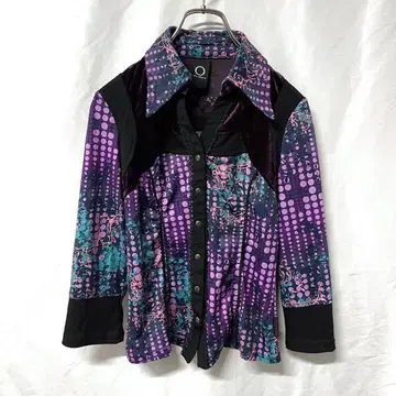 OZZ ONESTE 오즈 오네스트 올 패턴 프릴 셔츠