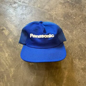 80s 파나소닉 캡 파랑 USA제