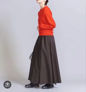 뷰티 앤 유스 틴트 개더 플레어 스커트 S~M 사이즈