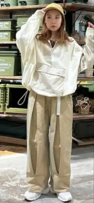 니코앤드 - 모드 노름 코어 타마무시 트윌 플리츠 팬츠