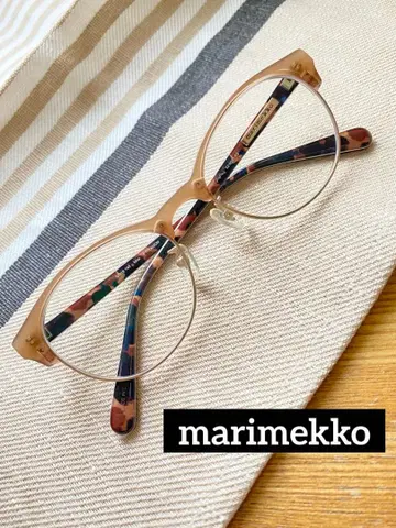 마리메꼬 안경 프레임 패션 안경 32-0011-02F-TITANIUM