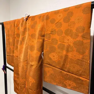 가봉 겉옷 순수 실크 국화 국화 모음 기모노 051t