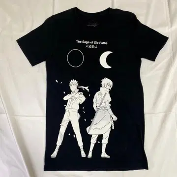 NARUTO 육도선인 나루토 T셔츠 모노톤 애니메이션T S사이즈