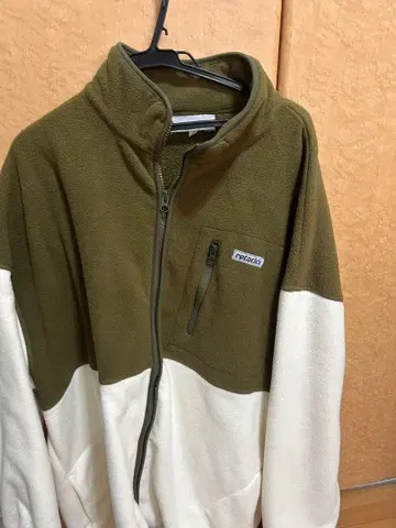 MONO-MART 플리스 자켓 L 사이즈 올리브 그린