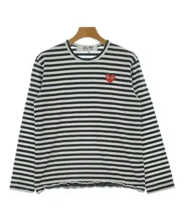 플레이 꼼데가르송 T셔츠 티셔츠 여성용