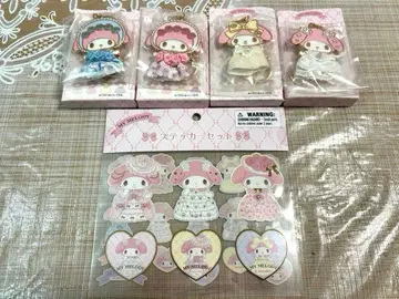 마이멜로디 레이디 마이멜로디 디자인 시리즈 키링 & 씰 세트