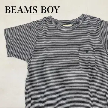 BEAMS BOY 빔즈 보이 티셔츠 보더 0962B
