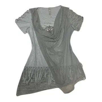 00s Rozen Kavalier lace drape cut sew