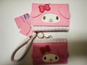 마이멜로디 가마구치 지갑 패스케이스 세트 산리오