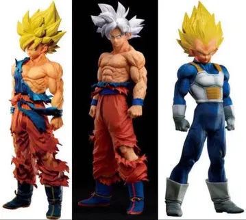 드래곤볼 슈퍼 smsp 원기옥 축제 손오공 베지터 피규어 3체 세트