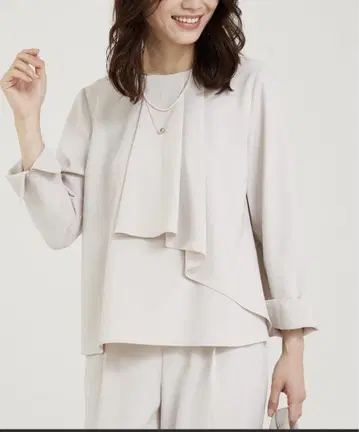 abahouse mavie 턱 플레어 블라우스/세미오케