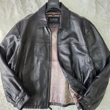 [ 빈티지/XL ] 윌슨즈 가죽 자켓 집업 블랙 계열