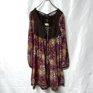 새상품 OZZ ONESTE 오즈 오네스트 프릴 원피스