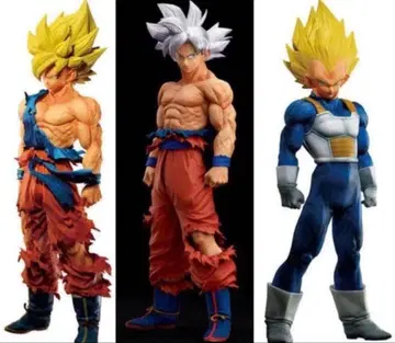 드래곤볼 슈퍼 smsp 원기옥 축제 손오공 베지터 피규어 3체 세트