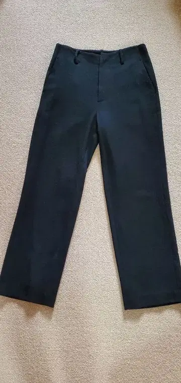 Plage 블랙 울 팬츠 38 사이즈