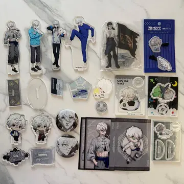 블루 록 나기 세이시로 아크릴 스탠드 차이나 쿵푸 산리오