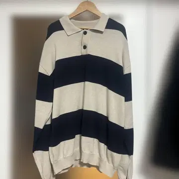 스트라이프 피케 셔츠 가디건 남성용 구제 의류 한국