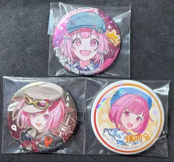 프로세카 호우 에무 세카라이 로손 멜로파레 캔뱃지 세트