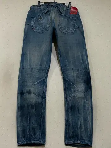 덴함 JAPAN ARTISAN 크로스백 데님 팬츠 한정판 220 33