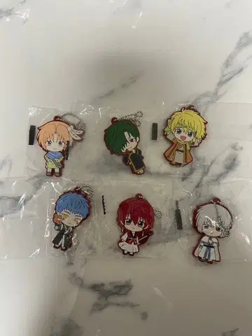 새벽의 연화 러버 마스코트 6개 세트