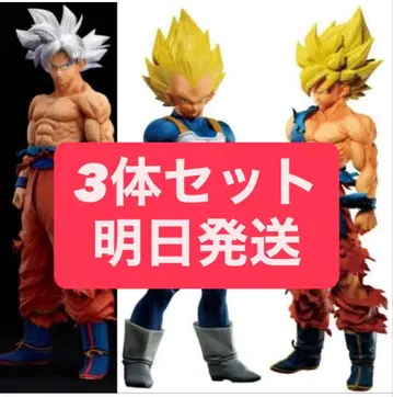 [ 새상품 미개봉 ] 드래곤볼 초 SMSP 겐키다마츠리 피규어 3체