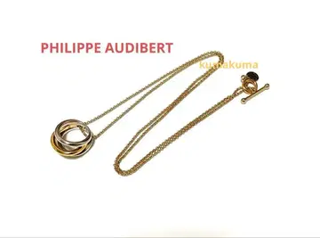 PHILIPPE AUDIBERT 후프 목걸이 골드 실버