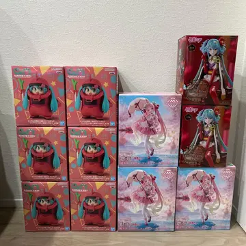 하츠네 미쿠 벚꽃 미쿠 샤아 자쿠 인형 츠바키 정리