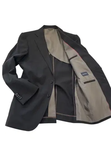 수트 컴퍼니 자켓 M 슬림 블랙 울