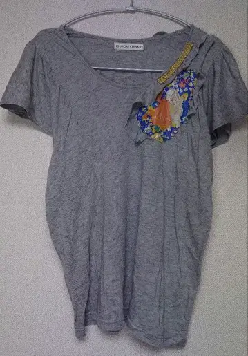 TSUMORI CHISATO 츠모리치사토 소매 프릴 티셔츠