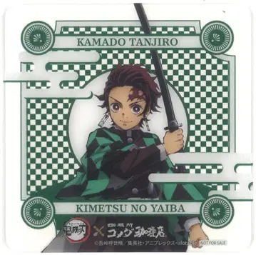 코메다 커피 코스터 귀멸의 칼날 카마도 탄지로