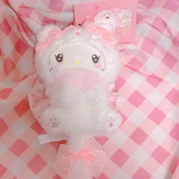 키티 고양이 코스튬 봉제 인형 새상품