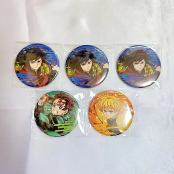 귀멸의 칼날 캔뱃지 무한성편 토미오카 기유 탄지로 젠이츠