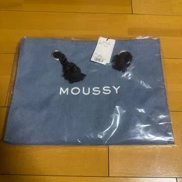 moussy 마우지 데님백 토트백