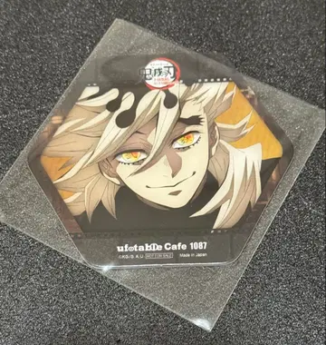 귀멸의 칼날 ufotablecafe 상현집결 코스터 도우마