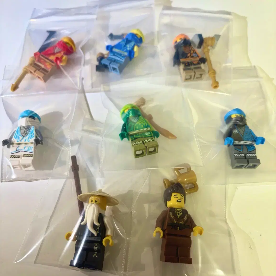 Lego Ninjago 10th Anniversary Figure Full Set Bulk #닌자고,#레고