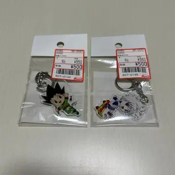 헌터헌터 아베일 아크릴 키링 콜라보 곤 키루아