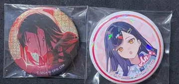 프로세카 시라이시 안 로손 글리터 캔뱃지 세트