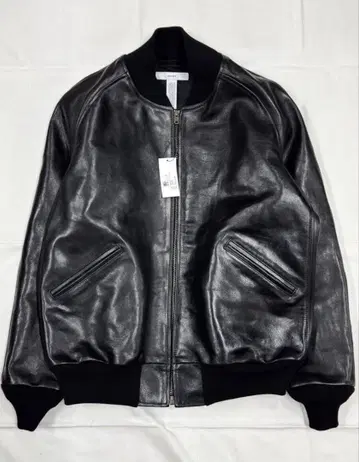 MASSES LEATHER TRACKER JACKET ZIP