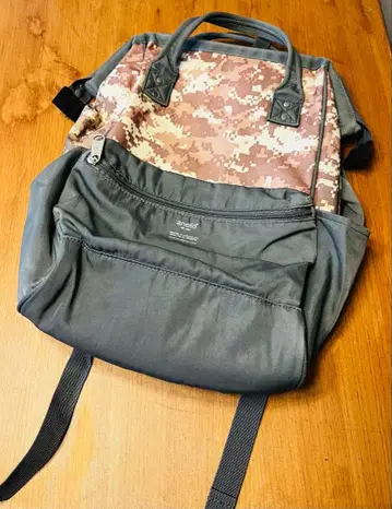 anello 카모 패턴 백팩 세로 40 가로 35 x 17cm