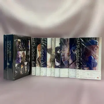 학원 아이돌 마스터 2nd Single 전 9종 세트 수납 BOX 포함