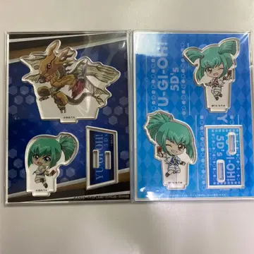 미개봉 유희왕 아크릴 피규어 스탠드 2020 롱커 롱아 미니 캐릭터