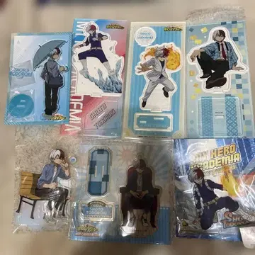 나의 히어로 아카데미아 토도로키 쇼토 아크릴 스탠드 묶음 판매 7점